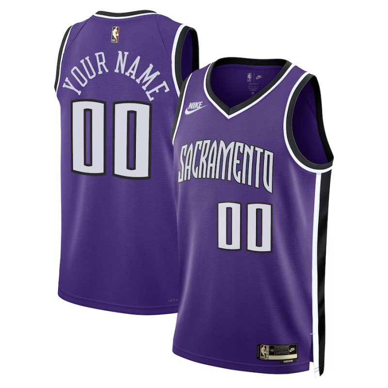 Sacramento Kings ★ Classic Edition Swingman Jersey - Nike Custom Basketball Jersey for Men & Women - Purple