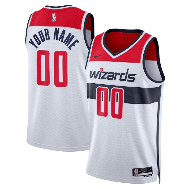 Washington Wizards ★ Association Edition Swingman Jersey - Nike Custom Basketball Jersey for Men & Women - White