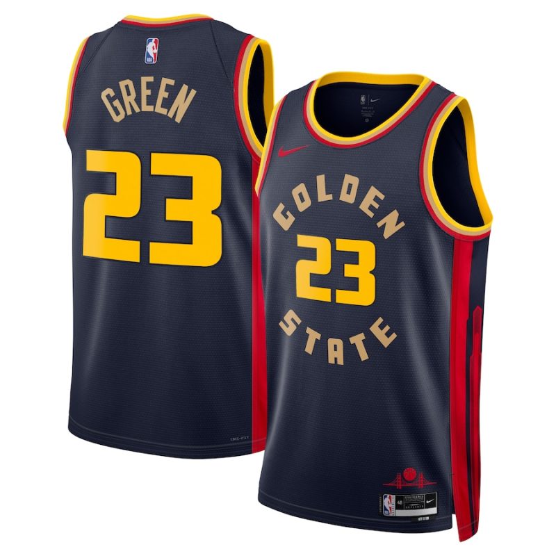Draymond Green - Golden State Warriors City Edition Swingman Jersey 2024 for Men & Women - Nike - Navy