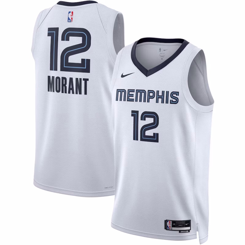Ja Morant - Memphis Grizzlies Association Edition Swingman Jersey for Men Women - Nike - White