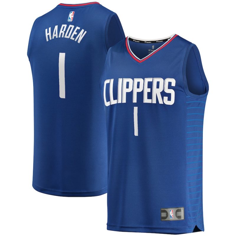 James Harden - LA Clippers 2024 NBA Icon Edition Swingman Jersey for Men Women - Nike - Blue