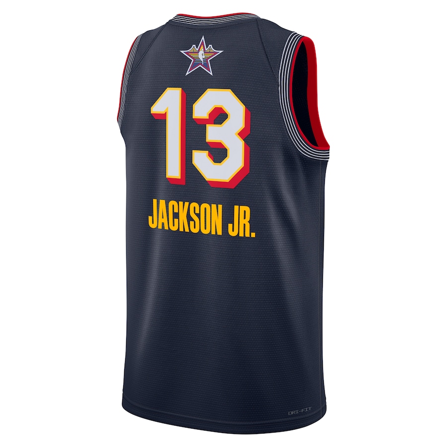 Jaren Jackson Jr. - 2025 NBA All-Star Game Swingman Player Jersey for Men Women - Nike - Navy - Image 2
