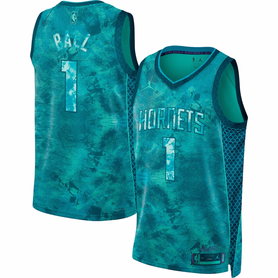 LaMelo Ball - Charlotte Hornets Select Series Swingman Jersey for Men Women - Jordan Brand - Teal