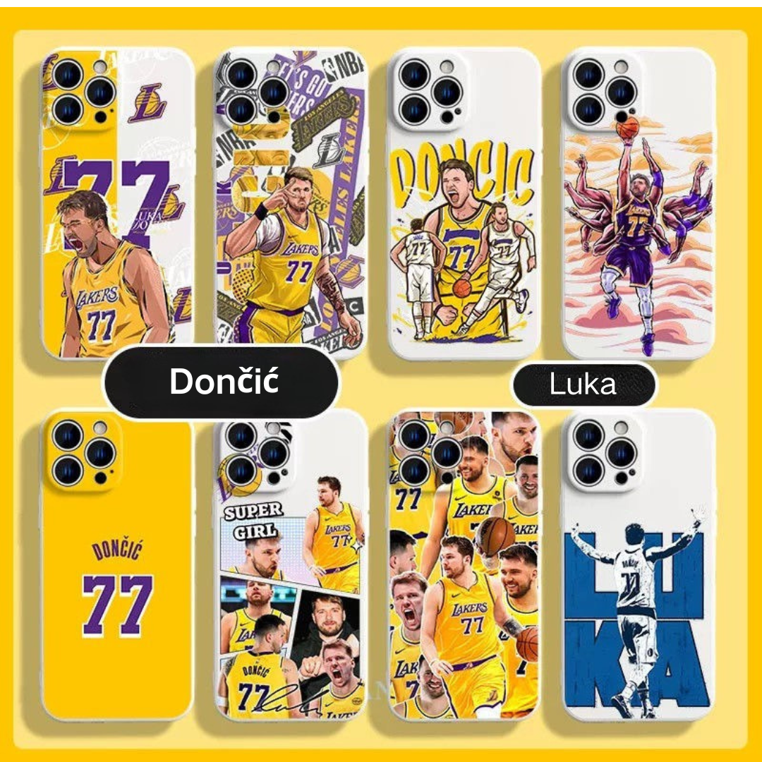 Luka Dončić – Los Angeles Lakers Phone Case for iPhone 16/15/14/13/12/11/X/7/6 Series Mi/Red Mi Huawei One Plus