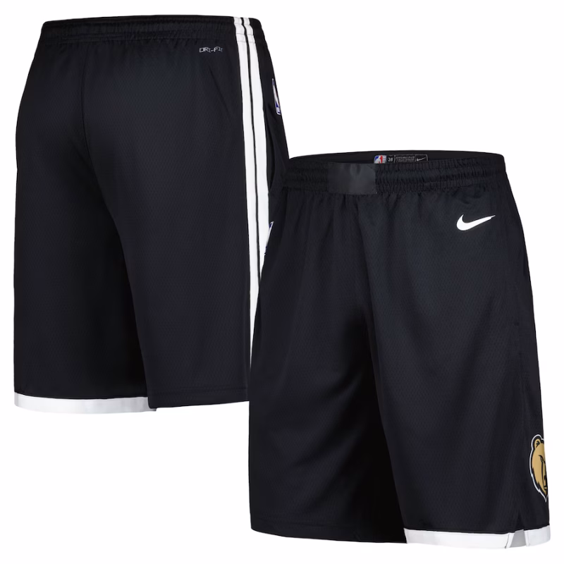 Memphis Grizzlies Short - NBA 24 City Edition Swingman Jersey for Men Women - Nike - Blue