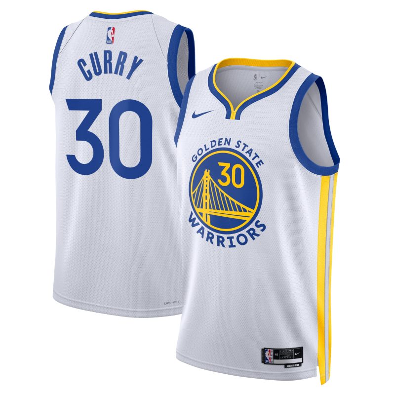 Stephen Curry - Golden State Warriors Association Edition Swingman Jersey for Men & Women - Nike - White
