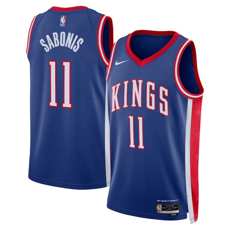 Domantas Sabonis - Sacramento Kings City Edition 2024 Swingman Basketball Jersey for Men & Women - Nike - Blue