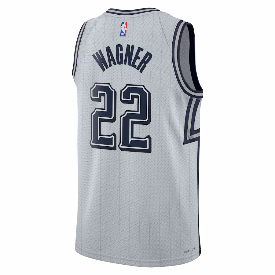 Franz Wagner - Orlando Magic City Edition Swingman Basketball Jersey for Men & Women - Nike - Silver - Image 2