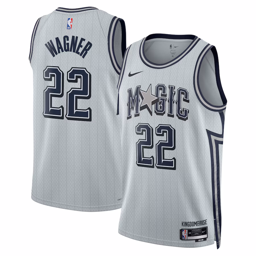 Franz Wagner - Orlando Magic City Edition Swingman Basketball Jersey for Men & Women - Nike - Silver