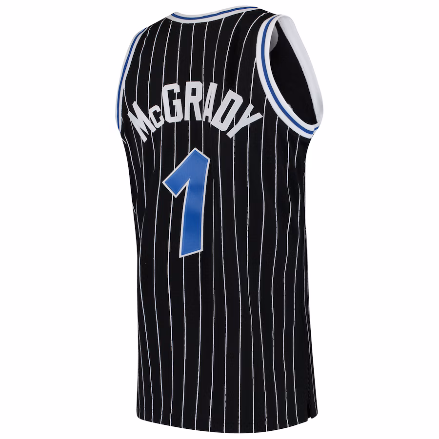 Tracy McGrady / T-Mac - Orlando Magic 2003/04 Hardwood Classics Swingman Edition Basketball Jersey for Men & Women - Nike - Black - Image 2