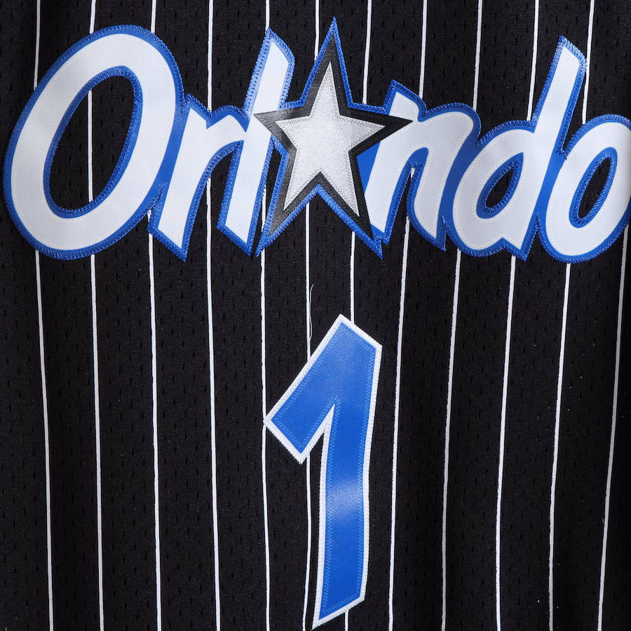 Tracy McGrady / T-Mac - Orlando Magic 2003/04 Hardwood Classics Swingman Edition Basketball Jersey for Men & Women - Nike - Black - Image 4