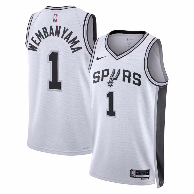 Victor Wembanyama - San Antonio Spurs Association Edition Swingman Basketball Jersey for Men & Women - Nike - White